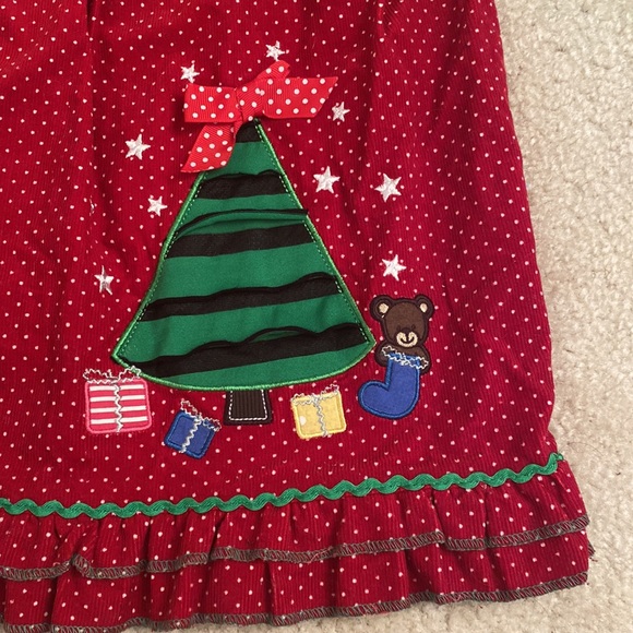 Little Girls Christmas Dress 5T - Picture 2 of 6